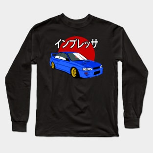 Subaru Impreza GC8 JDM Style Long Sleeve T-Shirt